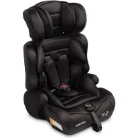 Caretero - Autositz Kinder (76-150), 3in1-Autokindersitz Falcon, Schwarz
