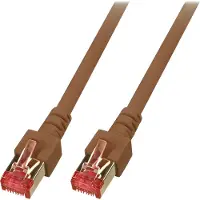 Efbe-Schott EFB-Elektronik RJ45 Patchkabel Cat.6 S/FTP LSZH braun 30m Hersteller: EFB Elektronik (K5517.30)