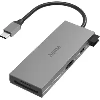 Hama USB-C-Hub Multiport, 6 Ports