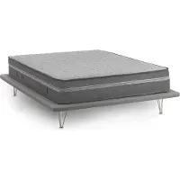 Talamo Italia Doppelmatratze Carmela, Matratze aus Memory-Schaum und Mikrofedern mit Taschen, 100% Italy, Anti-Milbe und hypoallergen, Cm 160x190h32