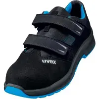 Uvex Sicherheitssandale 2 trend 6936 S1P FO SR W11 Gr. 36 blau/schwarz
