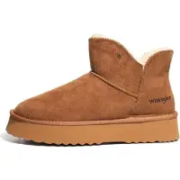 Wrangler 20243079.37B Damen-Winterschuhe in Braun für Schnee