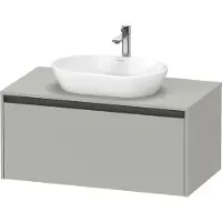 Duravit Waschtischunterschrank Ketho.2 100x55cm, bg m, Pl m 1 Ausschn, wandhängend