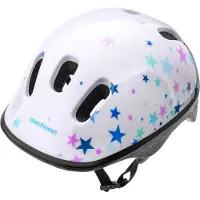 Meteor Schutzhelm, Kinderhelm, Fahrradhelm, Rollschuhe, KS06 Helm Kinderfahrradhelm Helm, größe XS 44-48 cm Stars