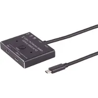 Shiverpeaks BASIC-S USB-C Umschalter bidirektional