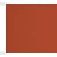 Syfax Senkrechtmarkise Terrakotta 140x600 cm Oxford-Gewebe