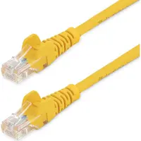StarTech.com .com 10m Cat5e Ethernet Netzwerkkabel Snagless mit RJ45 - Gelb, 10 m, Cat5e, U/UTP (UTP), RJ-45, RJ-45, Gelb