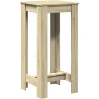 Syfax Bartisch Sonoma-Eiche 51x50x103,5 cm Holzwerkstoff