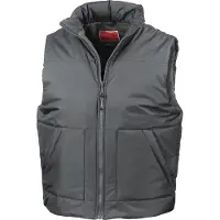 Result - Weste für Herren/Damen Uni PC6637 (L) (Dunkelgrau)