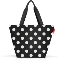 Reisenthel Shopper Dots White schwarz