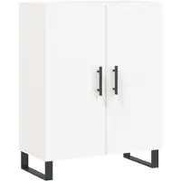 Syfax Sideboard Weiß 69,5x34x90 cm Holzwerkstoff