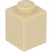 LEGO 100 Stück 3005 Stein Brick 1x1 Part Basic Steine 100 Beige