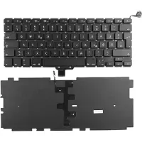 T-ProTek DEUTSCHE - Tastatur mit Beleuchtung kompatibel für MacBook Pro 13" MB991*/A A1278 Mid-2009