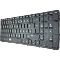 T-ProTek DE - Tastatur Keyboard mit Rahmen kompatibel für HP Pavilion 15-E077sg, 15-E089sg