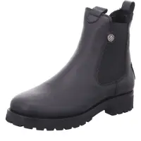 Panama jack Damen Chelsea Boots Winterstiefeletten FRANCESCA IGLOO B1 Schwarz Glattleder wasserfest warm Größe: 40
