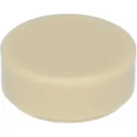 LEGO 250 Fliesen 1x1 rund, Beige