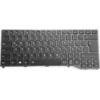 T-ProTek DEUTSCHE-Tastatur Keyboard Schwarz mit Beleuchtung für Fujitsu Lifebook U478