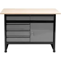 TRIZERATOP Werkbank, Arbeitstisch 1160x600x840mm