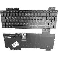 T-ProTek DEUTSCHE - Tastatur mit Beleuchtung kompatibel für ASUS ROG Strix SCAR II GL504GV Serie