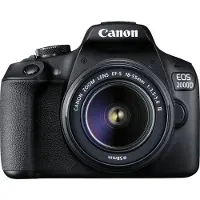 Canon EOS 2000D 18-55 DC + SB130 + 16GB, 24,1 MP, 6000 x 4000 Pixel, CMOS, Full HD, 475 g, Schwarz