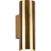TRIO Leuchten Wandleuchte Marley 212400204, Metall Altmessing, exklusiv Leuchtmi