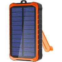 4smarts 456633, 12000 mAh, Lithium Polymer (LiPo), 5 V, Schwarz, Orange