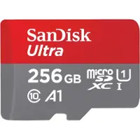 SanDisk SDSQUAC-256G-GN6MN, 256 GB, MicroSDXC, Klasse 10, UHS-I, 150 MB/s, Grau, Rot