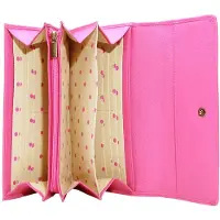Esquire Leder Geldbörse Peru Ladies Purse Pink purpur