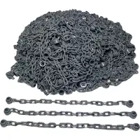 LEGO 50 Stück Ketten, 21 Glieder, Dunkelgrau