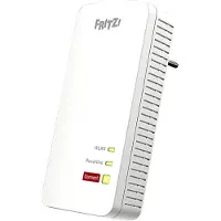 FRITZ! Powerline 1240 AX, 1200 Mbit/s, IEEE 802.11ac, Typ F, Gigabit Ethernet, 10,100,1000 Mbit/s, Wi-Fi 6 (802.11ax)