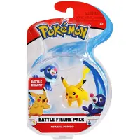 Wicked Cool Toys Pokemon Battle Figure Pack Minifigur Pack Pikachu, Robball (5 cm)
