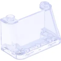 LEGO windschutzscheibe 2x4x2 transparent