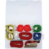 Dunlop Set Mit Spanngurten Und Expanderseilen 8 Einheiten