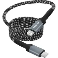 Swissten 71551020, 1 m, USB C, USB C/Lightning, Schwarz