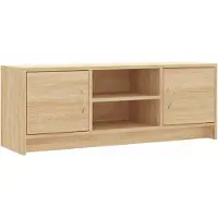 Syfax TV-Schrank Sonoma-Eiche 102x30x37,5 cm Holzwerkstoff