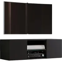 VCM TV Möbel | Wandboard | Lowboard hängend | Maße H. 40 x B. 95 x T. 36 cm | Wandschrank - Jusa