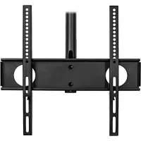 InLine Deckenhalterung, für LED/LCD/Plasma, 81-140cm (32-55"), bis 50kg, Zimmerdecke, 50 kg, Schwarz, Manuell, 1050 - 1560 mm, 200 x 100 mm
