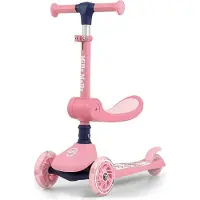 Milly Mally Fuzzy Tretroller, Rosa