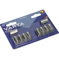 Varta Batterien CR2 Lithium Rundzellen, 10 Stück, 3V, Spezialbatterien für elektronische Kleingeräte, mit langanhaltender, höchster Leistung, CR2, Lithium, 3 V, 10 Stück(e), Blau, China