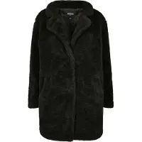 Urban Classics Ladies - OVERSIZED SHERPA Mantel schwarz - 3X