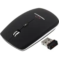Esperanza EM120K, Optisch, RF Wireless, 1600 DPI, Schwarz, Silber