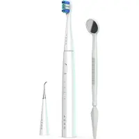 AENO Sonic Electric toothbrush, DB8: White, 3modes, 3 brush heads + 1 cleaning tool, 1 mirror, 30000rpm, 100 days without charging, IPX7
