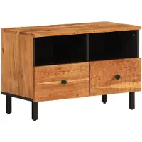 Syfax TV-Schrank 70x33x46 cm Massivholz Akazie