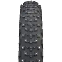 45NRTH Dillinger 4 Faltreifen, 26x4.2", 102-559, 168 konkave Aluminium-Karbid Spikes, 120TPI,