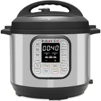 Instant 13-0061-01-EU, 5,7 l, 1000 W, Schwarz, Edelstahl, Tasten, 340 mm, 341 mm