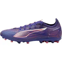 Puma Fußballschuh "ULTRA 5 MATCH MG", Damen, Gr. 46, Textil, gelb (fizzy apple, weiß, blaumazing), Synthetik, Schuhe Fußballschuh, für Kunstrasenplätze
