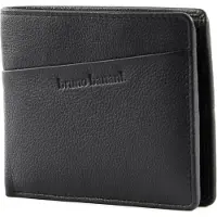 Bruno Banani Leder Geldbörse Wallet Black schwarz