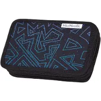 MCNEILL Federmäppchen Pencil Case with Three Compartments Tron schwarz