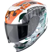 Scorpion Exo-JNR Air The4Elem Integralhelm M Unisex Polycarbonat weiß, M