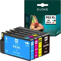 Evoke Patronen für HP 953 XL ️️ OFFICEJET 7730 7740 8710 8730 ️